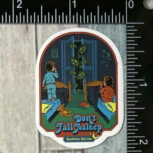 🌀10/$10🌀 60s 70s Retro Horror Dark Humor Reusable Waterproof Vinyl Sticker